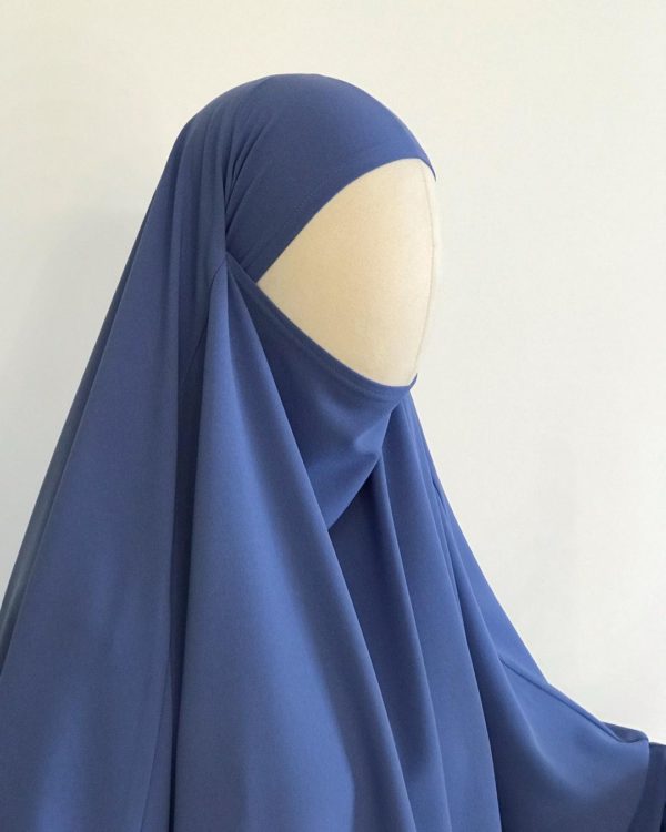 хиджаб химар синий