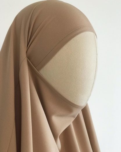 хиджаб бежевый