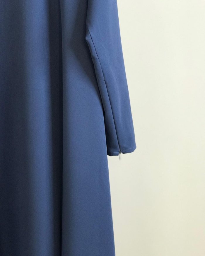 синее мусульманское платье